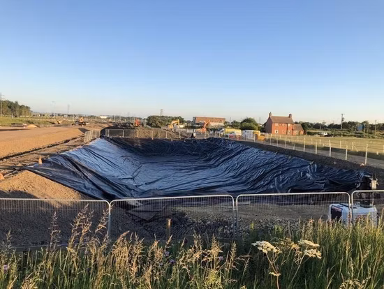 HDPE-Geomembran-Liner 0,5 mm 0,75 mm 1,0 mm 1,5 mm 2,0 mm